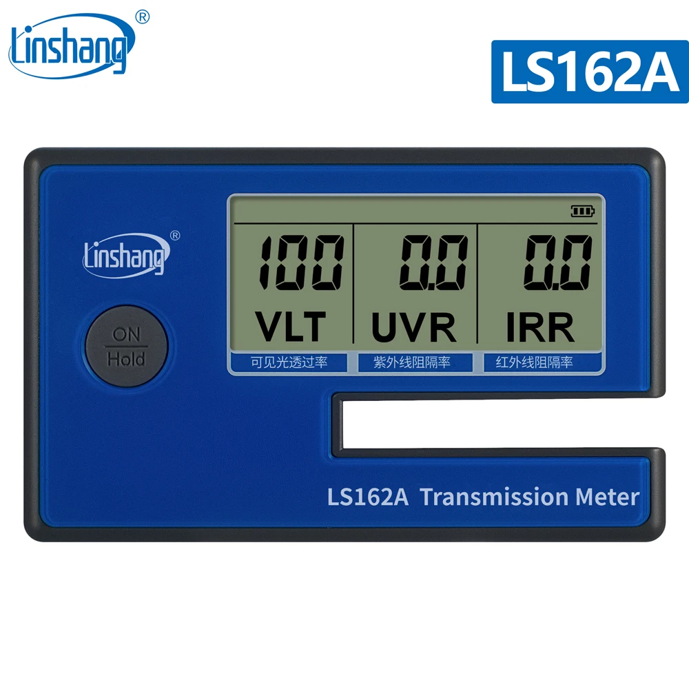 Linshang LS162 измеритель передачи оконной пленки LS162A тонировочный Измеритель для