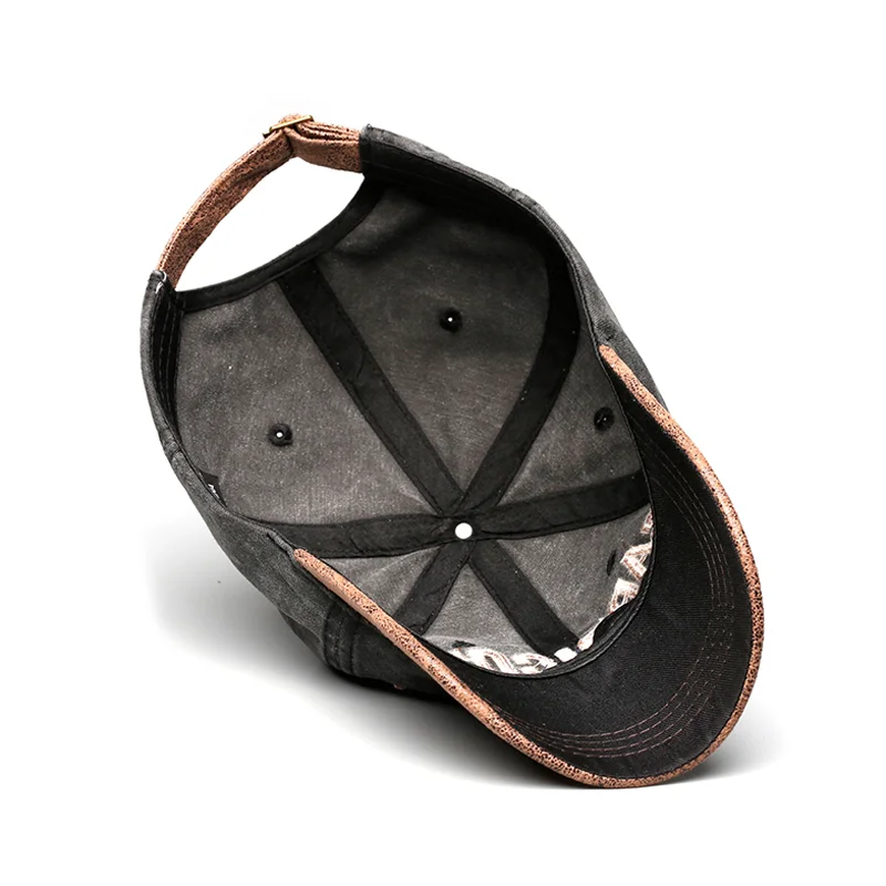 

New High Quality Fashion Outdoor Cotton Baseball Cap Embroidered Letters Unisex Washed Retro Hat Adjustable Leisure Sports Caps