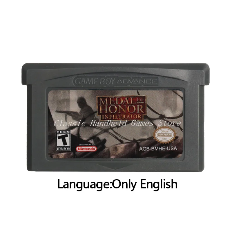 Картридж Medall Of Honor для видеоигр игровая консоль инфильтратора английская версия