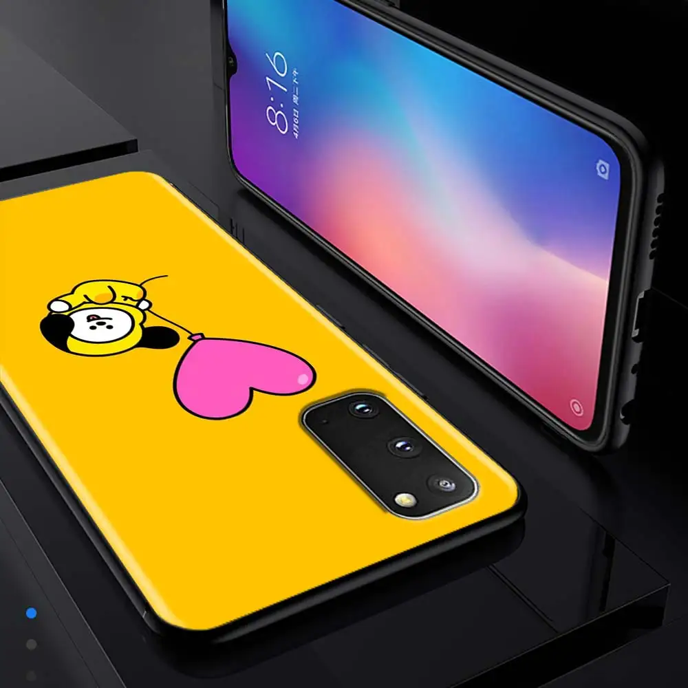 Чехол для телефона Samsung Galaxy S21 S20 S10 Plus Ultra Lite FE 5G S10e S9 S8 S7 Мягкая Обложка Забавный