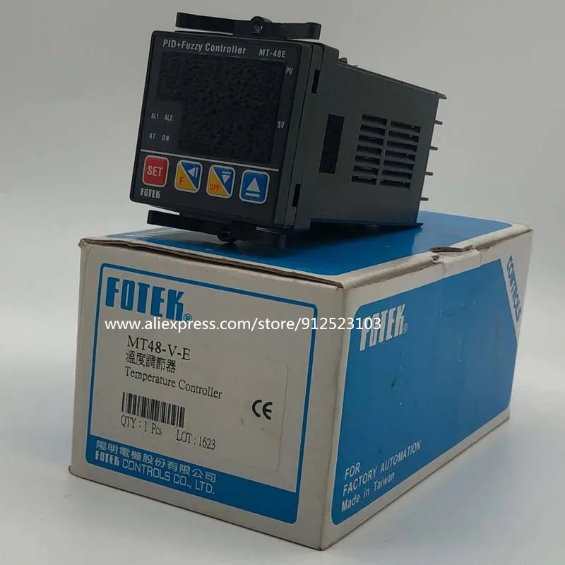 

MT48-V-E SSR Output FOTEK PID+Fuzzy Temperature Controller 100% New & Original