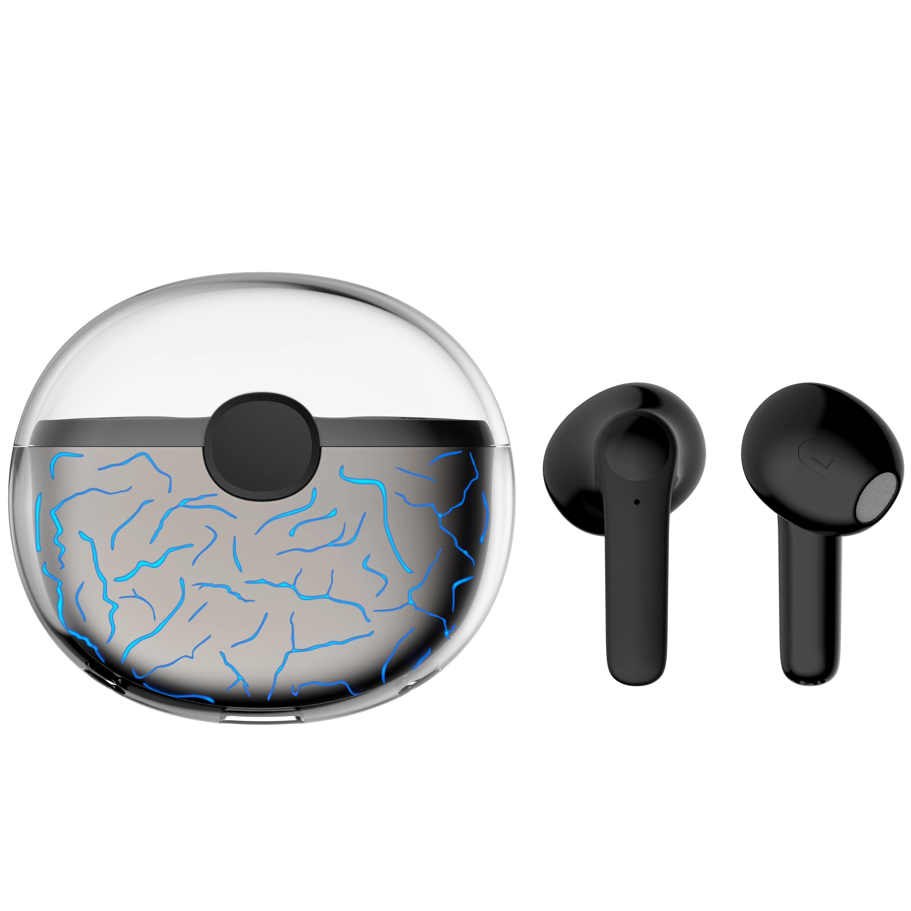 Фото TWS VG58 новые беспроводные наушники Ослепительная цветная лампа Fone Bluetooth наушники шумоподавление беспроводные наушники для iPhone Xiaomi №2