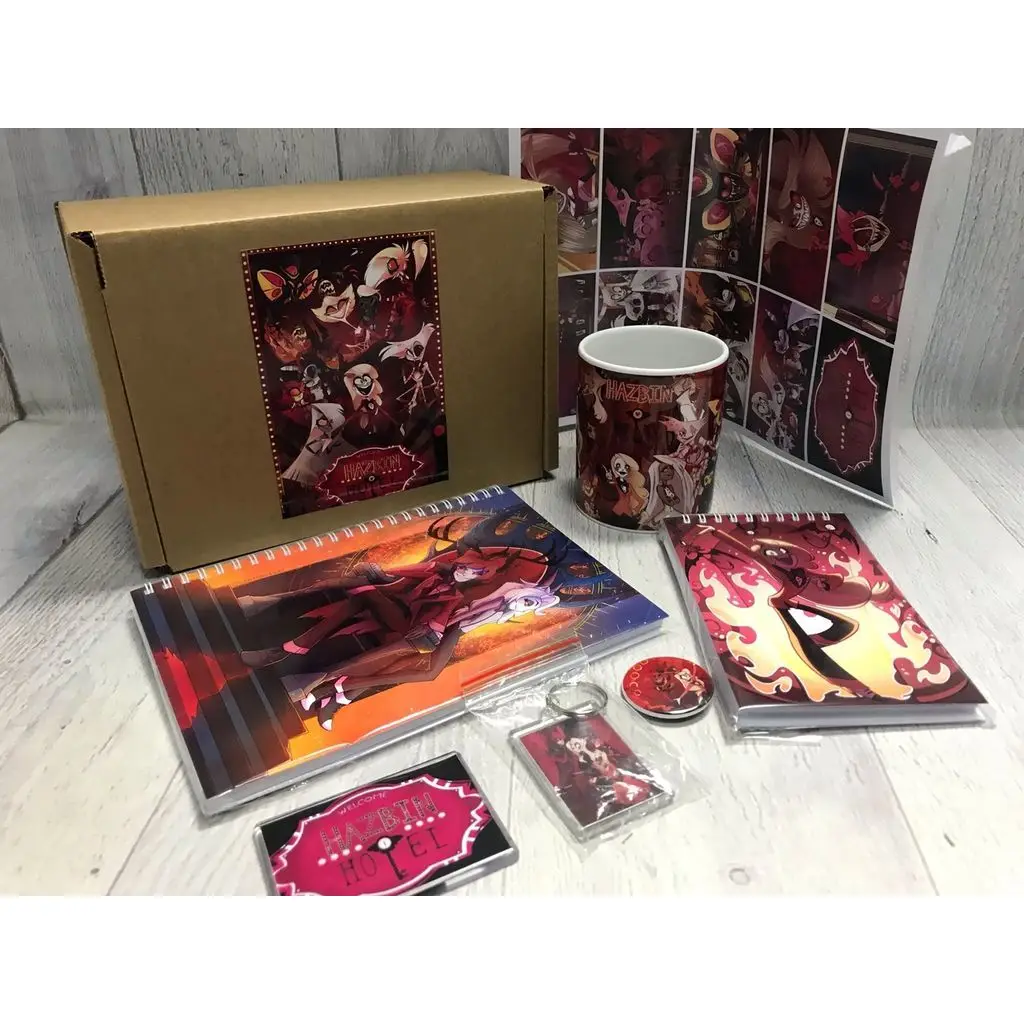 Бокс большой &quotОтель Хазбин Hazbin Hotel&quot №2 товары с нашими рандомными картинками |