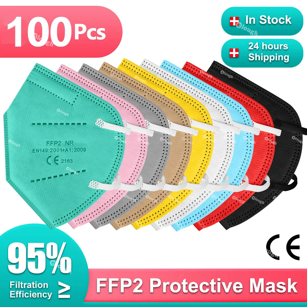 9 цветов FFP2 Mascarillas FPP2 Homologada Europe FFP3 Mascarilla KN95 5-слойная взрослая FFP2Mask CE FP2 Mask FFP 2 |