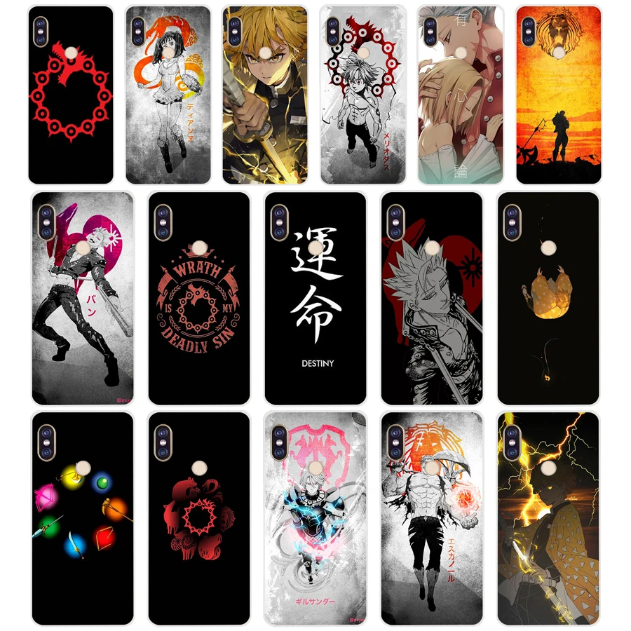 Чехол для телефона 232FG Nanatsu no Taizai Seven Deadly Sin Мягкий Силиконовый ТПУ чехол xiaomi redmi 5A 8