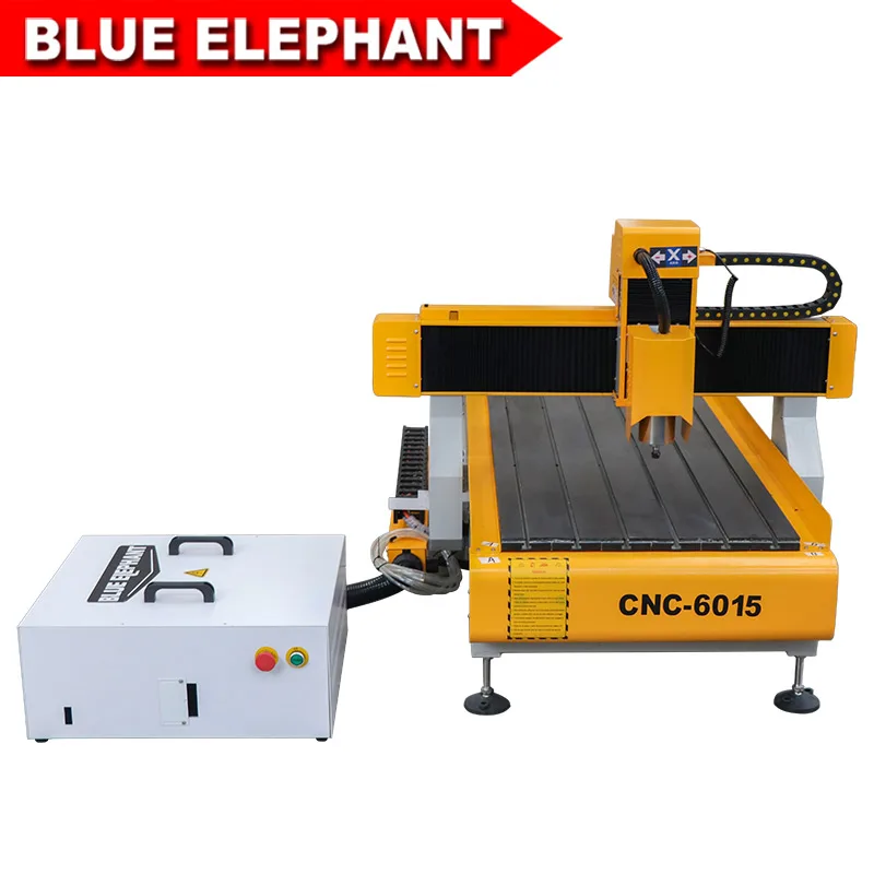 Blue Elephant Wood CNC Router Woodworking Machinery 6015 Cutting Machine 1.5kw water cooling spindle | Инструменты