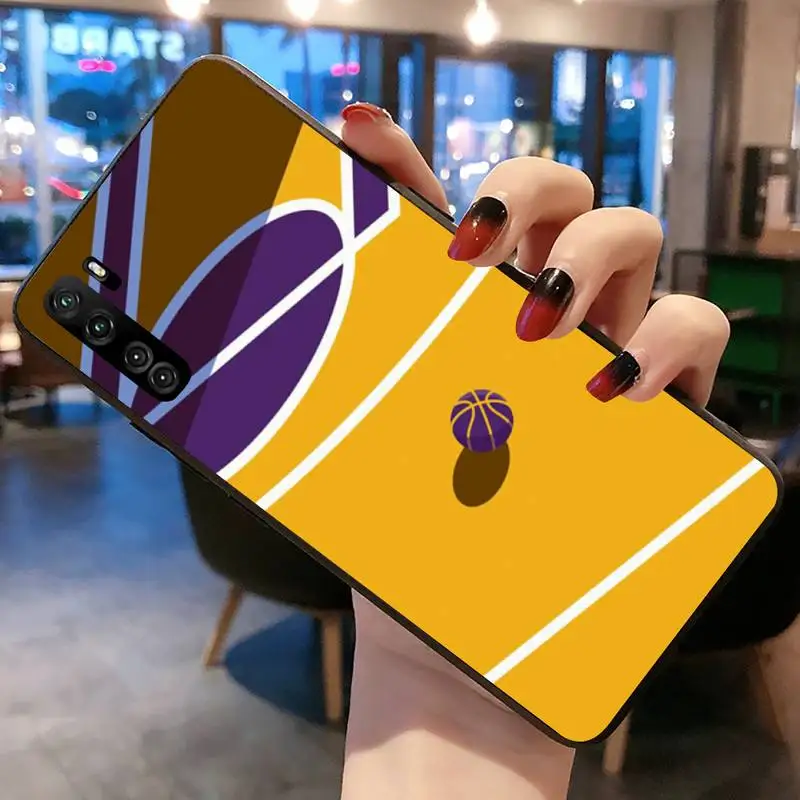 

Basketball Court Bling Cute Phone Case for Huawei P40 P30 P20 lite Pro Mate 30 20 Pro P Smart 2019 prime