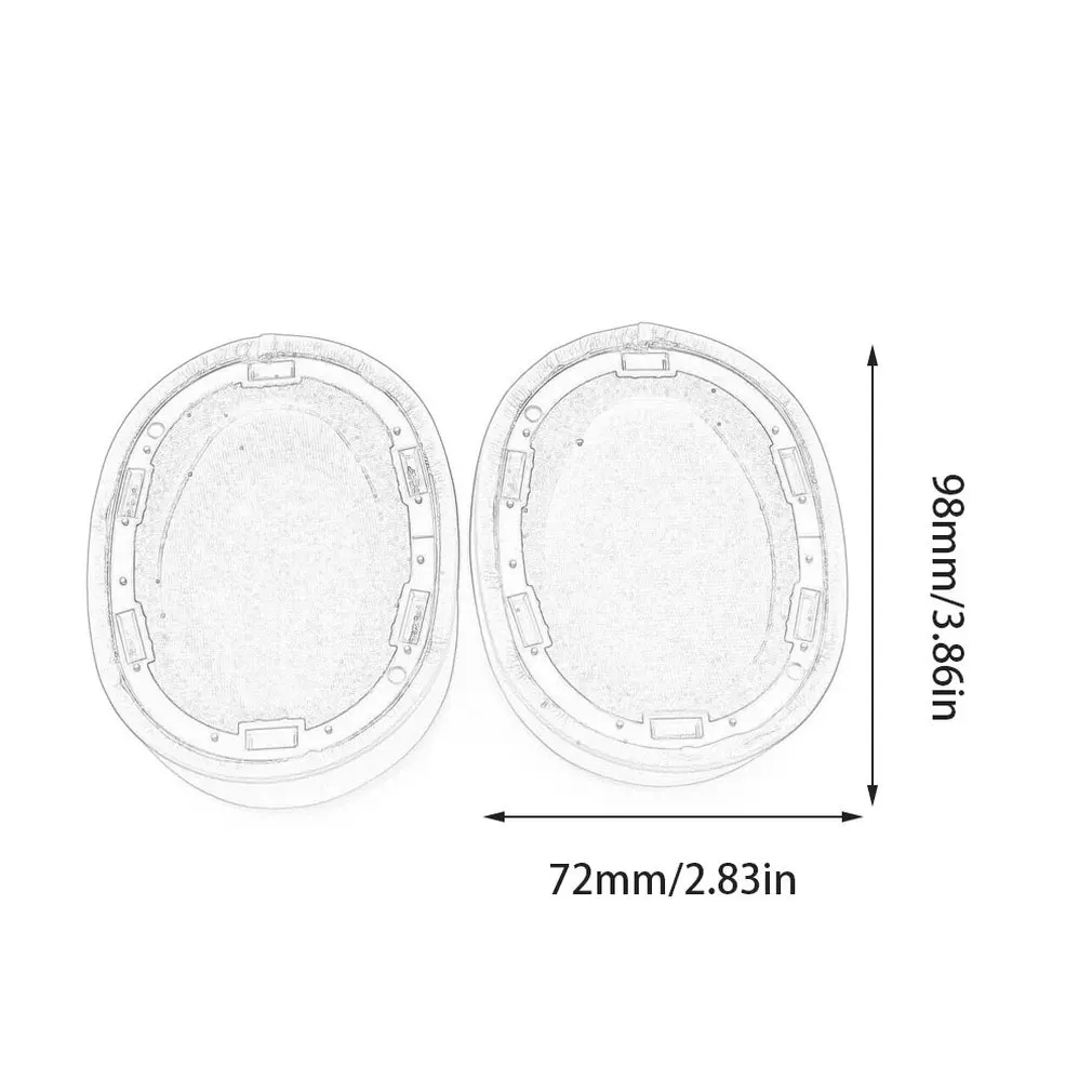 

For Sony Mdr-100Abn 100Abn Earphone Sleeve Replacement Sponge Cover Earmuff