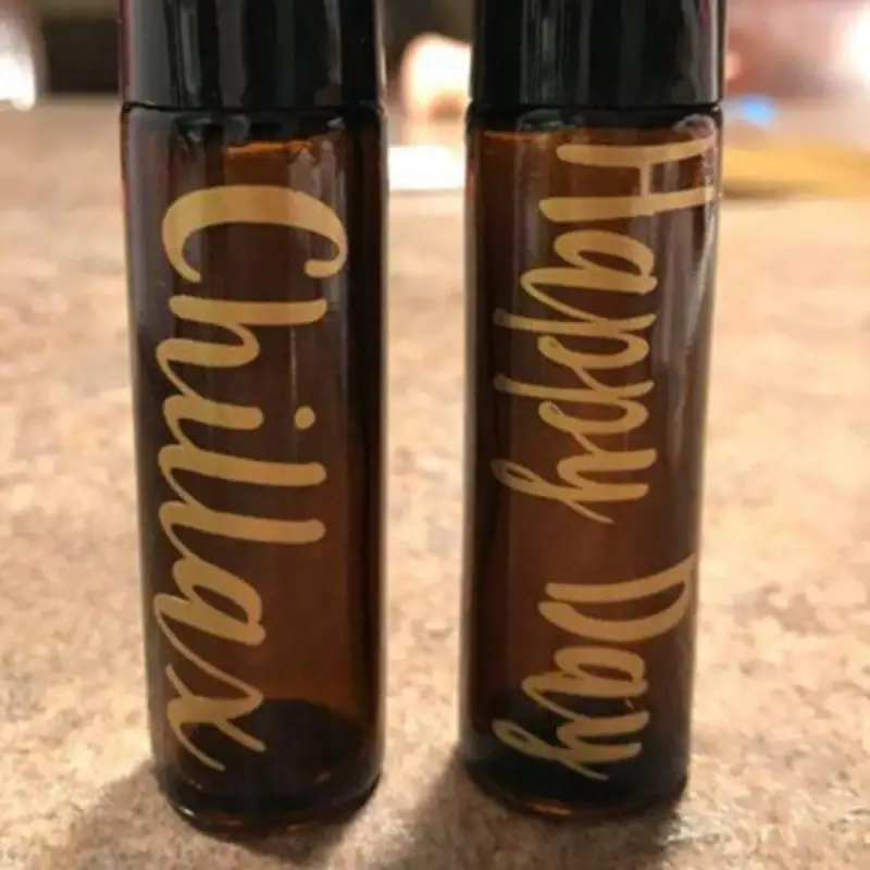 Пустой флакон для духов с эфирными маслами Прямая поставка 1 лист украшения