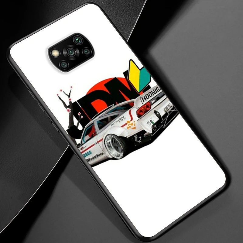 sports car hks jdm accessories for xiaomi mi poco m3 m2 x3 nfc x2 f3 f2 f1 c3 pro xiaomi mi a2 a1 6 5 play mix 3 phone case free global shipping