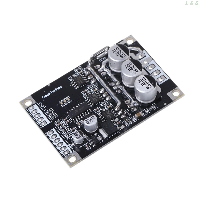 15A 500 Вт DC12V 36V бесщеточный контроллер скорости двигателя BLDC плата драйвера с