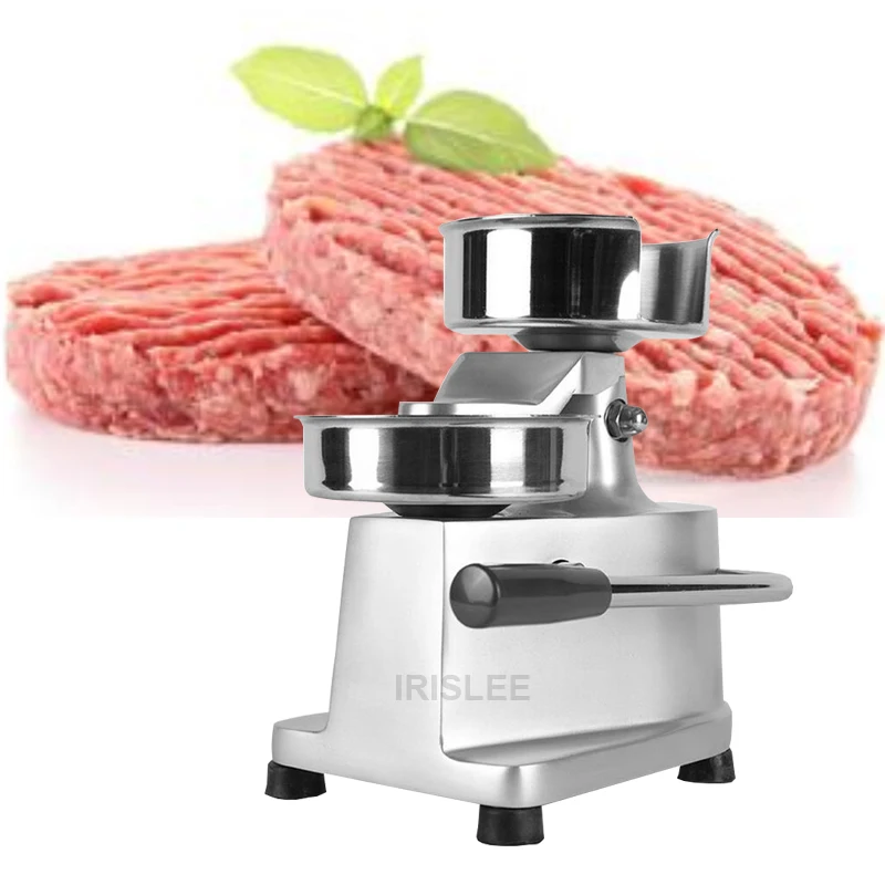 Ручной пресс для гамбургеров машина приготовления бургеров круглая формовки