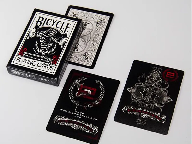 Велосипед черный тигр/Призрак/тень Монстр игральные карты Ellusionist колода USPCC