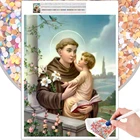 Алмазная живопись религиозный праздник 5D набор для самостоятельной вышивки домашний декор мозаика квадратные круглые стразы настенная роспись