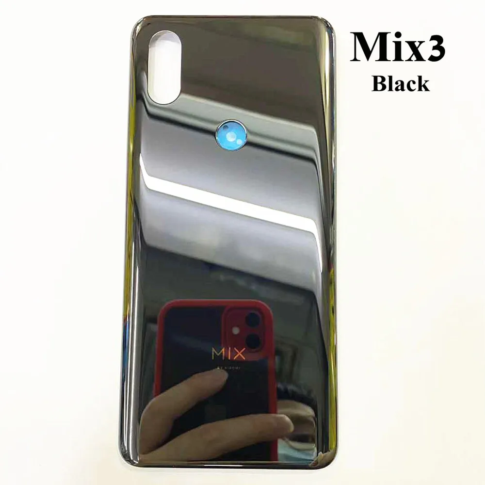 

100% оригинальная задняя крышка аккумулятора для Xiaomi Mix 3 mix3 задняя крышка корпуса замена корпуса