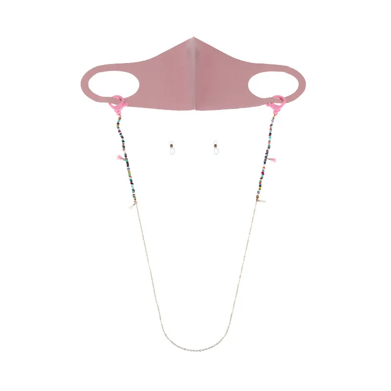 

2021 Fashion Reading Glasses Chain Retro Beads Eyeglass Sunglasses Spectacle Cord Neck Strap String Mask Chain Eye Wear