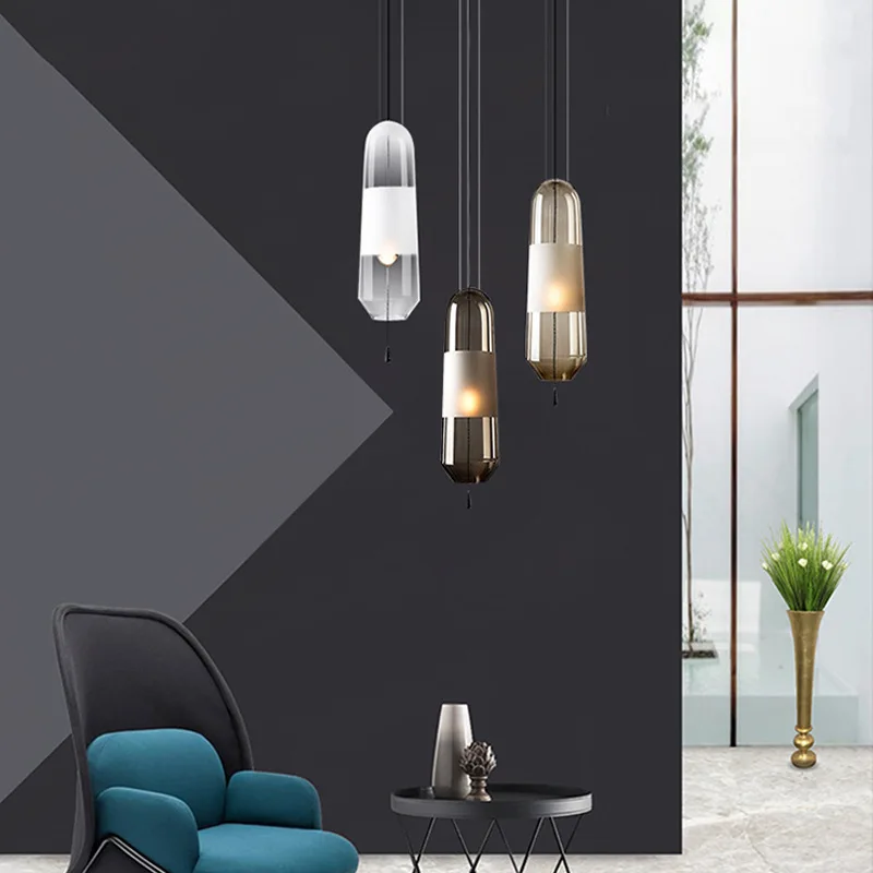 Современный Железный Золотой подвесной светильник 3 черная железная труба