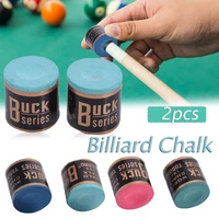 pool cue chalk 2 blocks per box billiard chalks pool billiard stick chalk premium snooker pool cue tip table billiard chalks