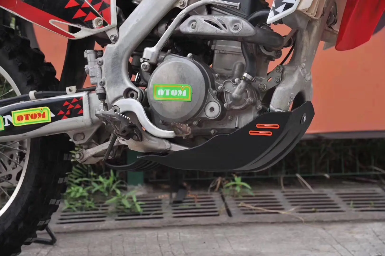 Motorcycle engine protection plate KTM SXF250 250/350/350 XCF HUSQVARNA FC250/350 FX350 HJ250H- 1-2 KEWS K18