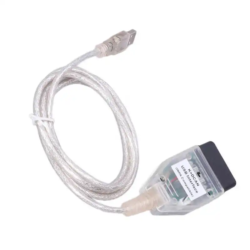 Car Diagnostic Tool Cable K+DCAN OBD2 USB Interface with Switch Replacement for Series 1 E81 E82 E83 E87 E88 2004‑2011 |