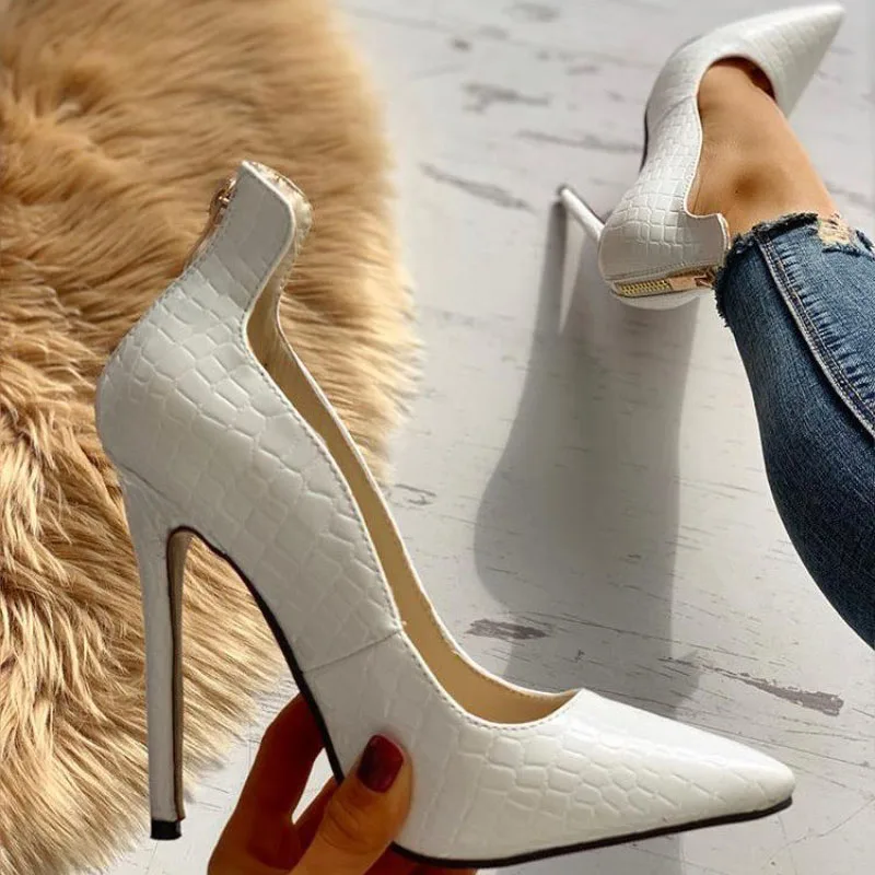 

Women Pumps Summer High Heel Shoes 2021 New Fashion Solid Thin Heel Ladies Shoes Business Pointed Toe Pumps Shoes Office
