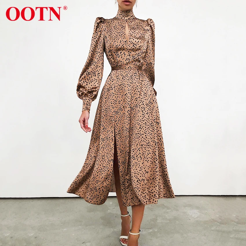 OOTN пикантные с высоким плотно облегающим шею воротником трапециевидной формы