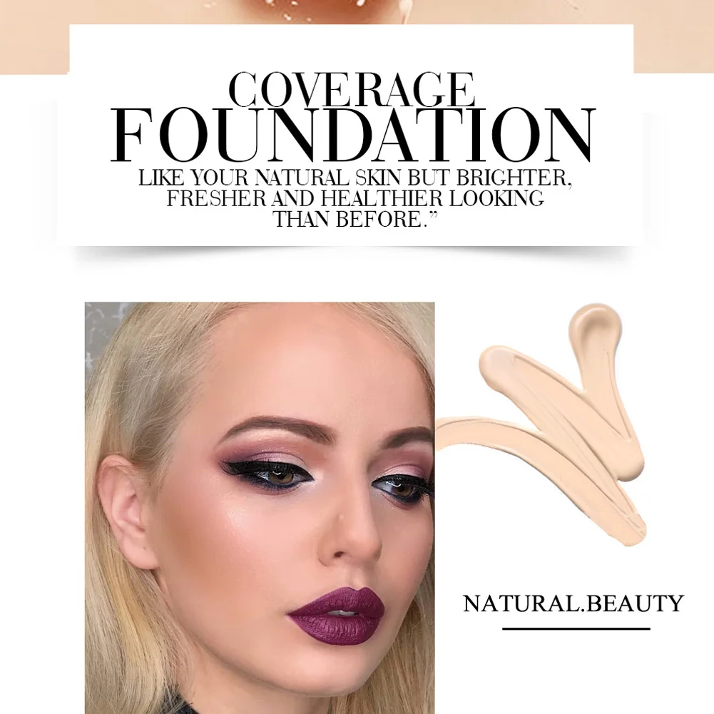 Concealer Foundation Moisturizing Whitening Breathable Durable Waterproof Dating Traveling Artifact SSwell |