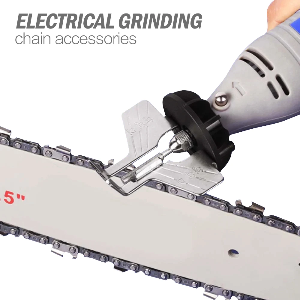 

Chainsaw Sharpening Kit Electric Grinder Sharpening Polishing Attachment Set Saw Chains Tool Drill Rotary Accessories Set Best