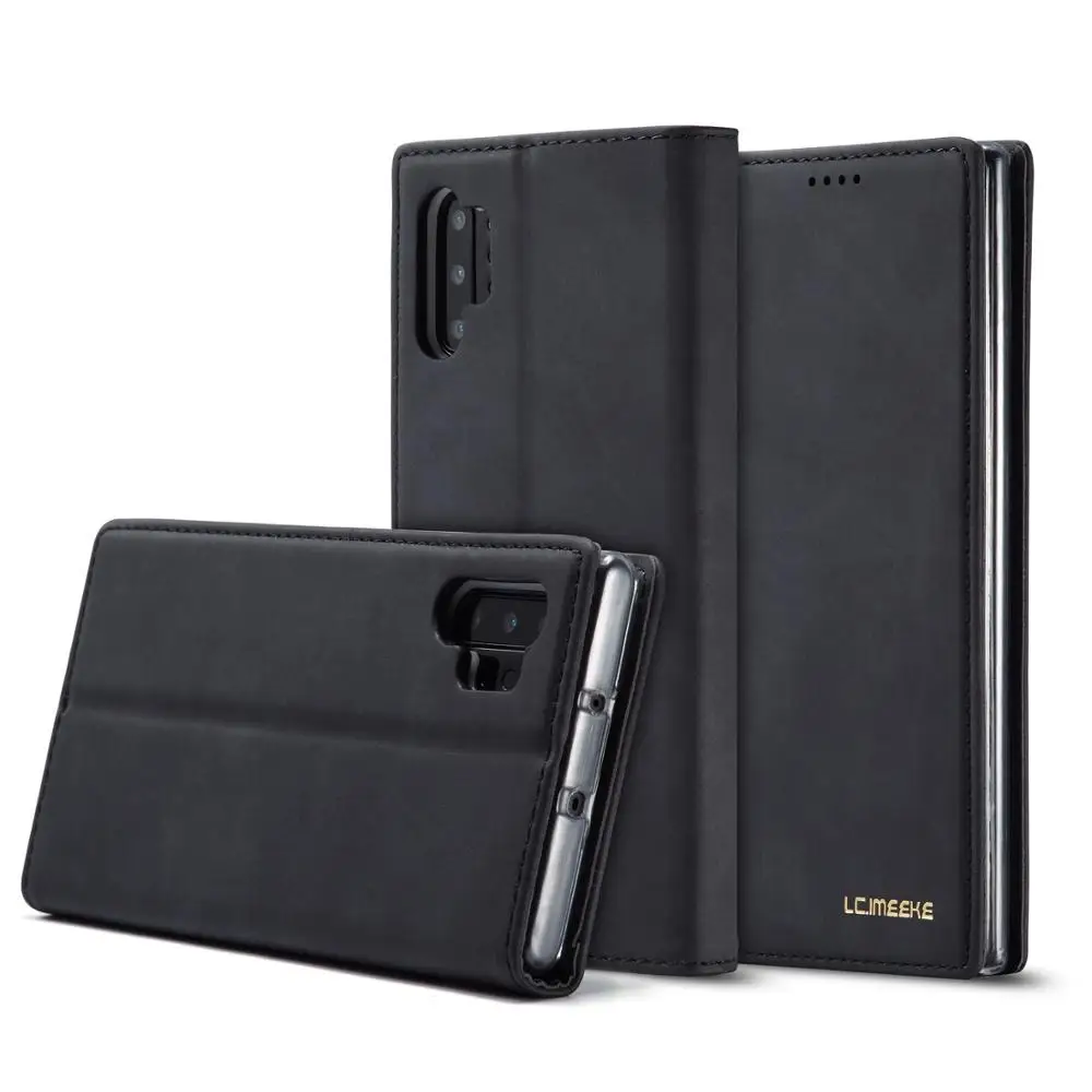 

Flip Wallet Phone Case For Samsung Note 9 / Note 10 / Note 10Pro Leather Cover Galaxy Note9 Funda Para Skin Shell Bumper