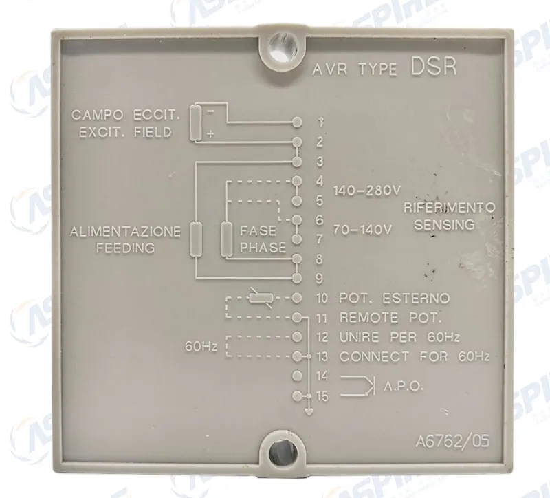 DSR AVR Автоматический регулятор напряжения для Mecc Alte дизельный генератор