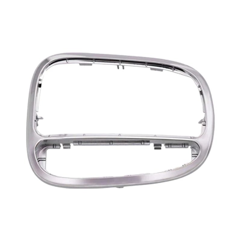

Center Auto Shifter Trim Cover Bezel,Auto Trans Transmission Shift Indicator Chrome Bezel Trim Cover for Benz 2032672088