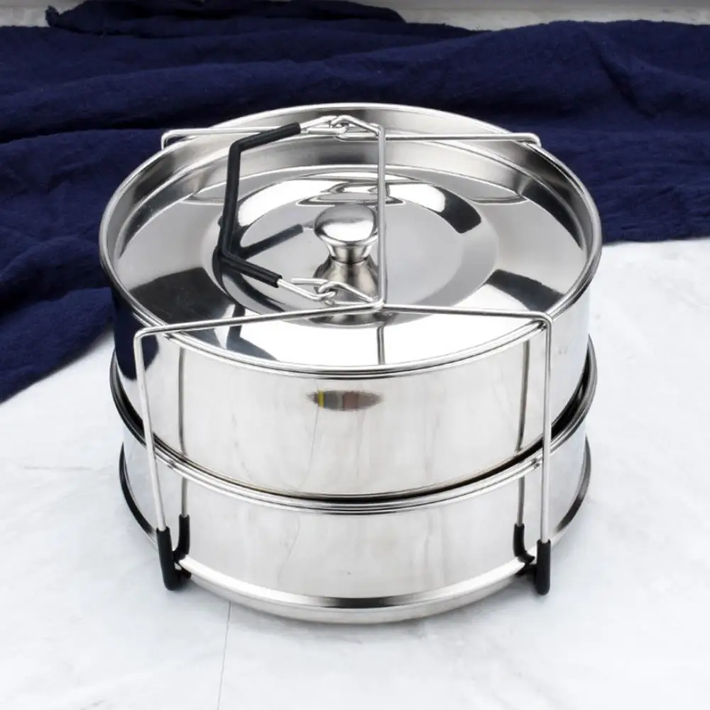 Штабелируемые сковороды для Пароварки из нержавеющей стали 5 6 кварт|Пароварки| |