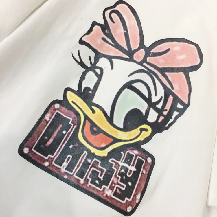 Disney Микки Маус Женская футболка Женская Мужская Минни с коротким рукавом летняя модная футболка для мальчиков и девочек