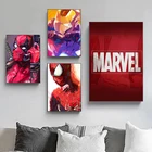 Картина из мультфильма Marvel, аниме, холст, современные принты и плакаты, Настенная картина для гостиной, украшение для дома
