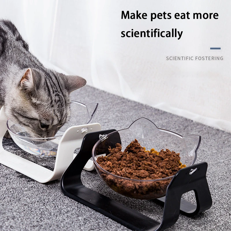 4 цвета 15 градусов Регулируемый миска для собаки кошки кормушка домашних