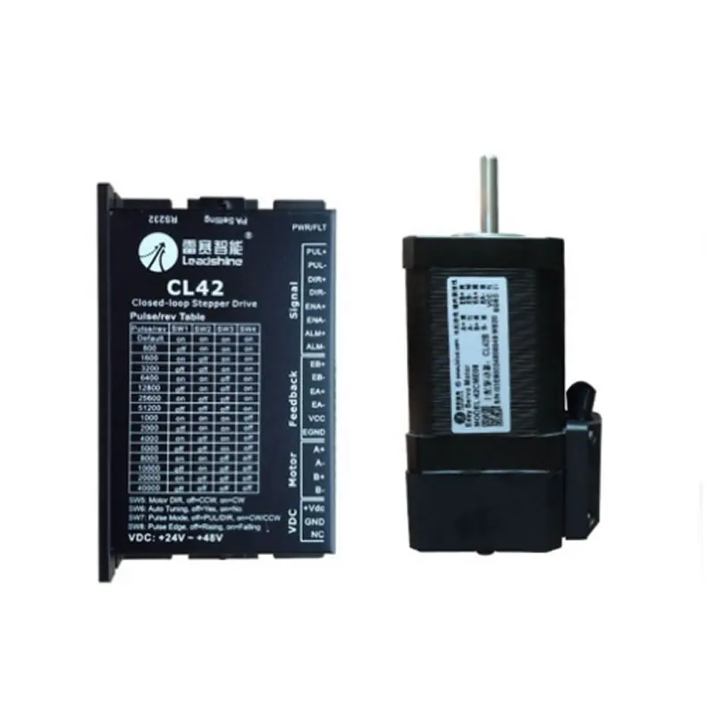 

Оригинальный гибридный сервопривод Leadshine nema17 с замкнутым контуром 0,8 Нм, комплект CL42 и 42CME0 8, приводной электродвигатель 42 мм