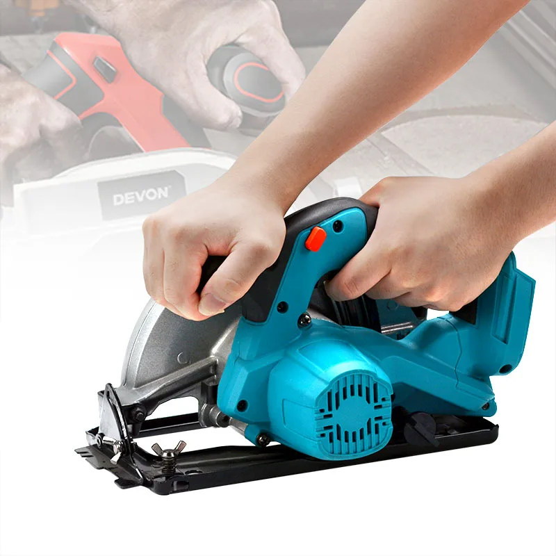 

1200W Brushless Electric Circular Saw 5000RPM 180mm Power Tool Dust Passage Multifunction Cutting Machine For Makita 18V Battery