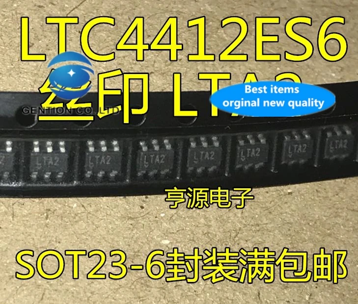 

10pcs 100% orginal new real photo LTC4412ES6 LTC4412 silk screen LTA2 power switch controller