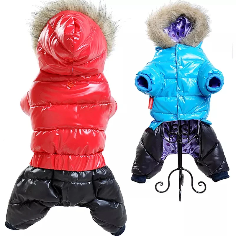 

Waterproof Winter Pet Dog Clothes Thicken Dog Down Jacket Coat For Small Dogs Puppy Outdoor Overalls Chihuahua Yorkie Clothing