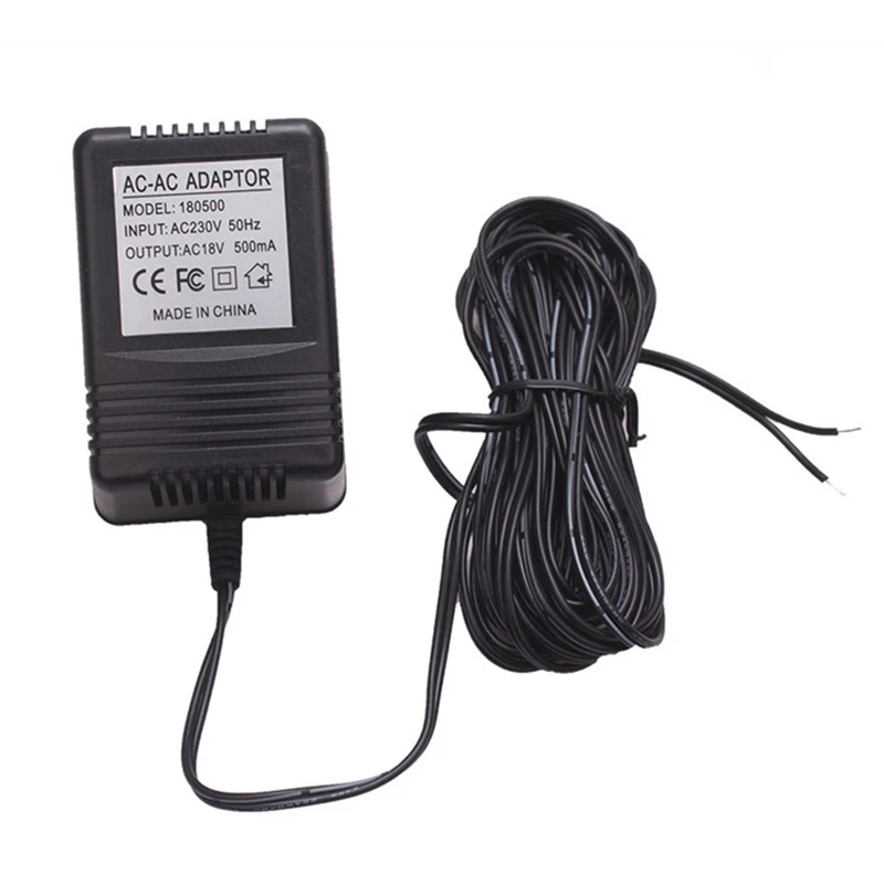 Power Adapter Plug 18V AC Charger Suitable For WiFi Wireless Doorbell Camera IP Video Intercom Ring | Безопасность и защита