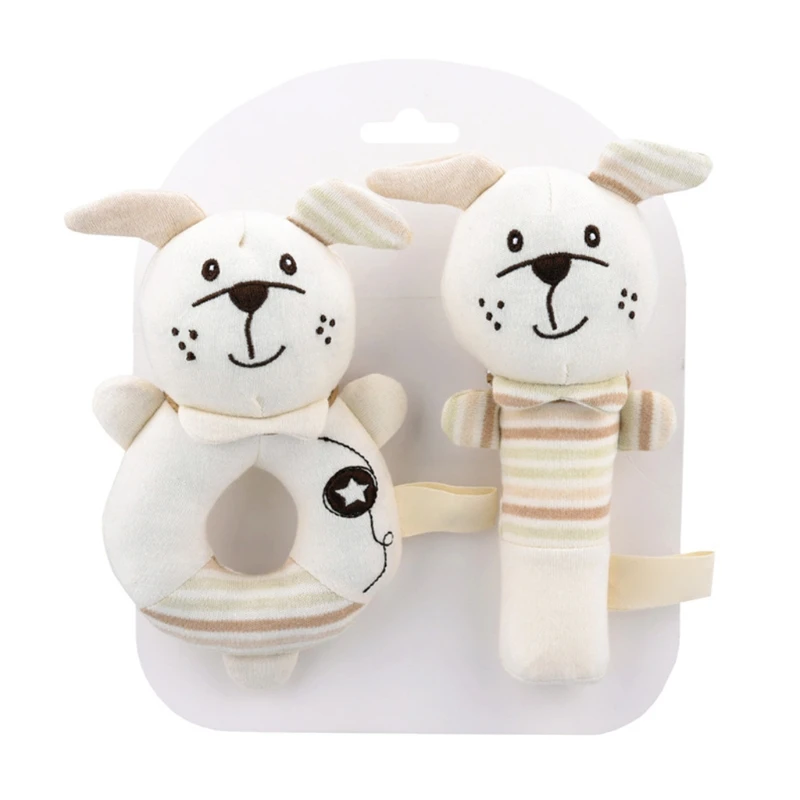 

Baby Accompany Rattle Toy Handbell Soft Accessories Baby Room Decoration 87HD