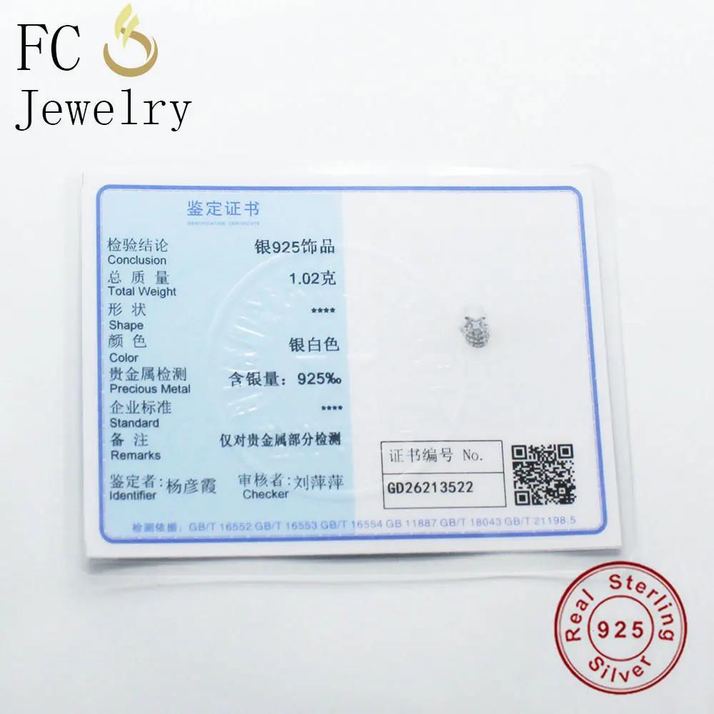 FC ювелирные изделия подходит для оригинального брендового браслета 925 серебро