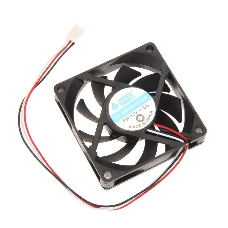 Вентилятор охлаждения для ПК 12 В 7 см 70 мм чехол компьютера|Кулеры и системы