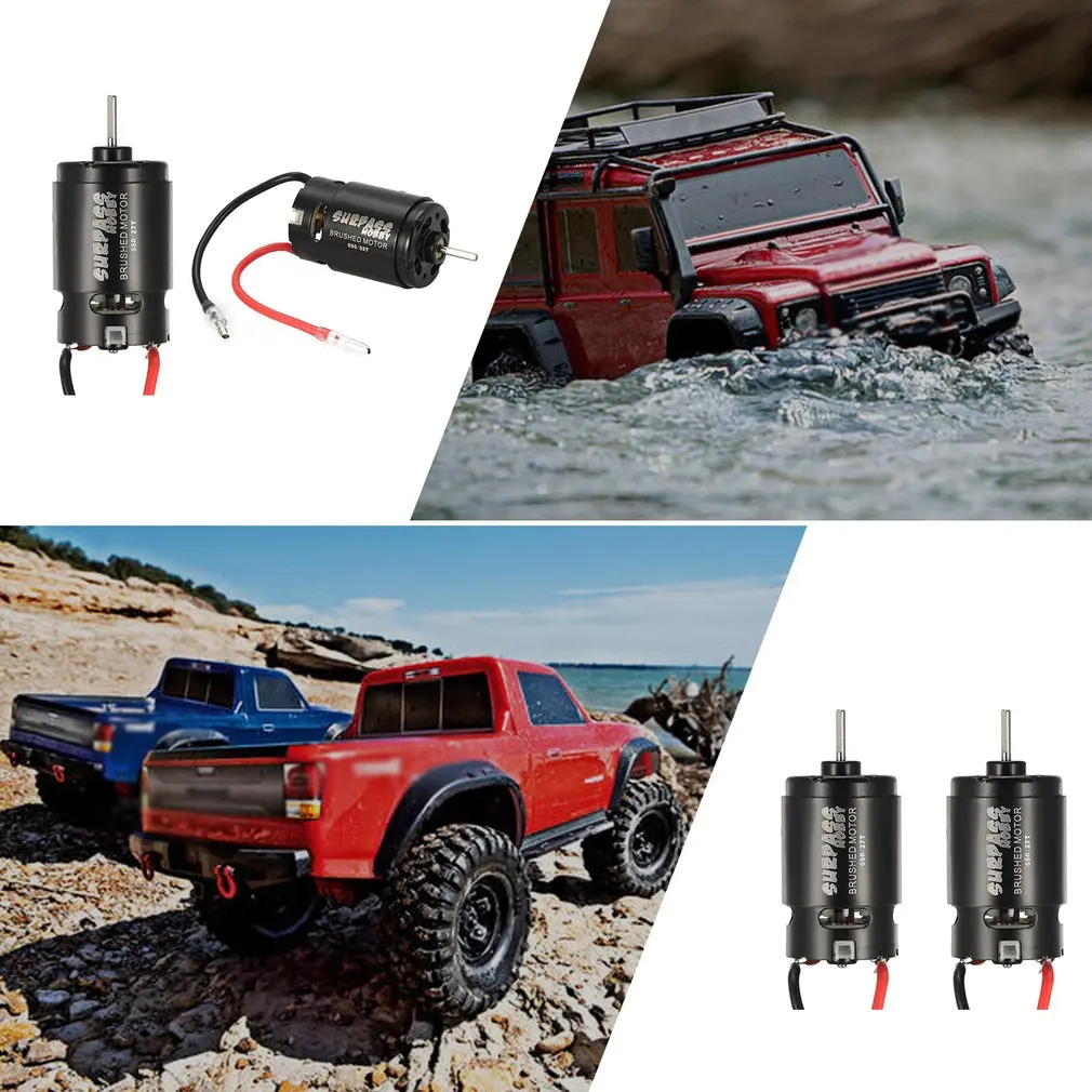 

550 12T/35T/27T/21T Brushed Motor Parts for 1/10 RC Car Drift Touring Off-road Crawler Redcat HSP HPI Wltoys Kyosho TRAXXAS