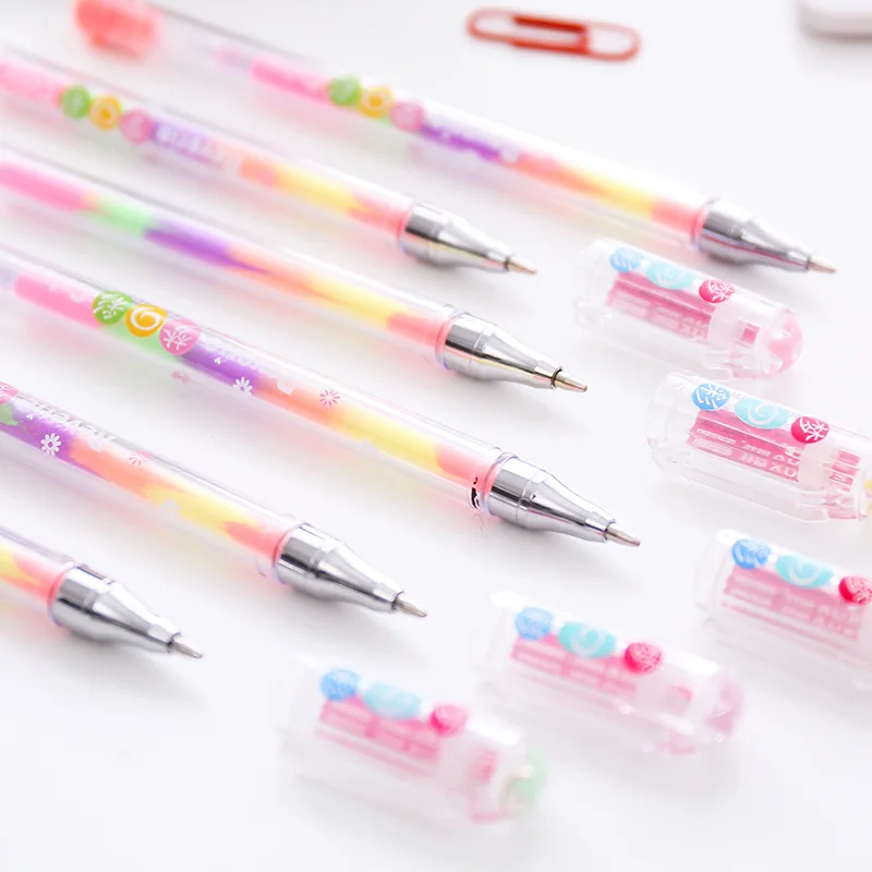 20 шт. канцелярский 6 в 1 пастельно студентов с граффити маркер мел DIY Фотоальбом