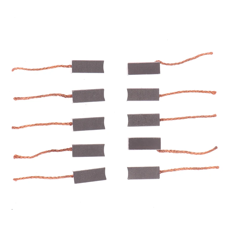 

10pcs 8*8*20mm Carbon Brush For Automobile Heater Blower Fan Air-blower
