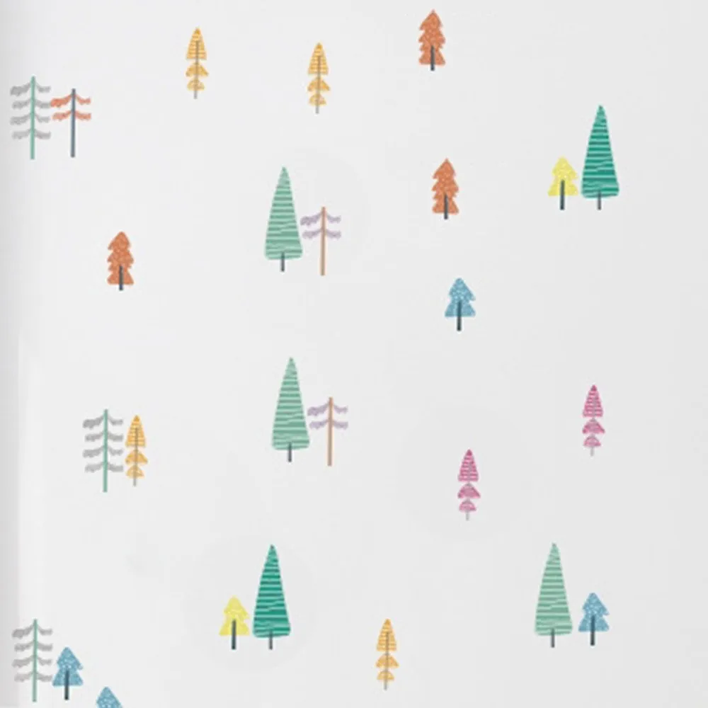 6 шт./компл. Съемная Наклейка на стену обои Рождественская елка Настенная s