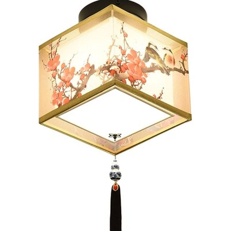 Новинка Туфли в китайском стиле костюм светодиодный потолочный светильник s