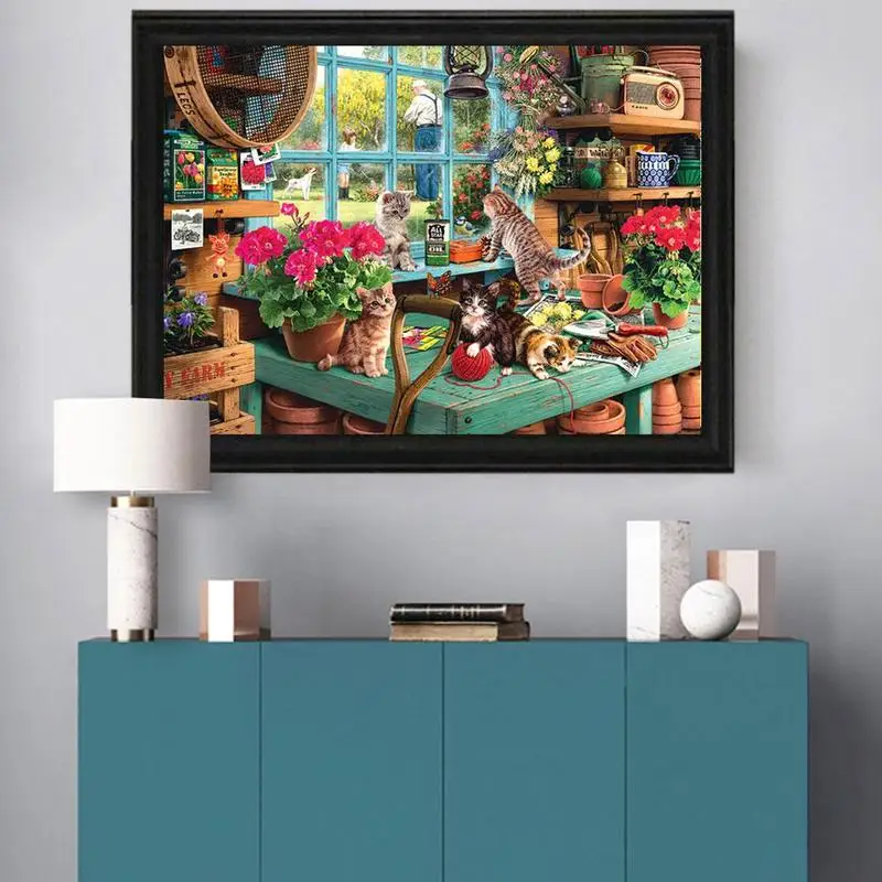 

Kawaii Adult Decompression Puzzle Puzzle Casual Bookshelf
