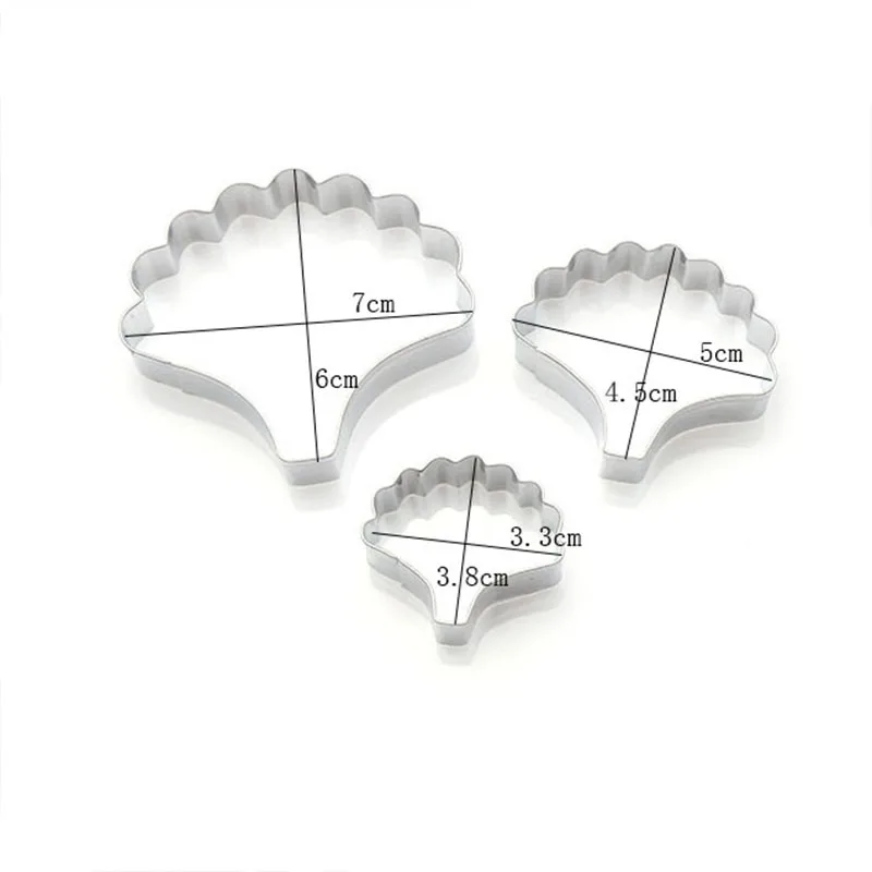 3 шт./1 Набор Гвоздика лепесток формочка для печенья Форма выпечки инструмент